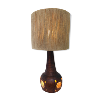 Lampe Accolay inclusion verre, 1970