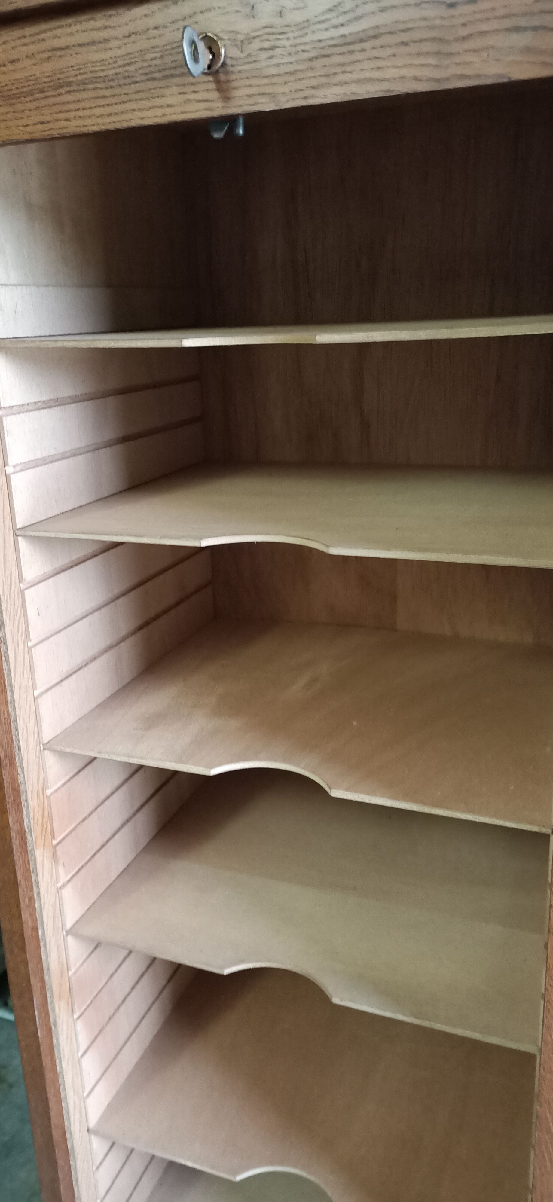 Vintage curtain binder