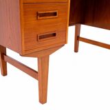 Teak desk, Denmark, 1960s.