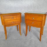 Paire de chevets d'époque art déco