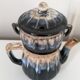 Glazed stoneware coffee maker
