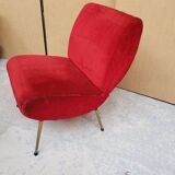Fauteuil chauffeuse vintage annee 60