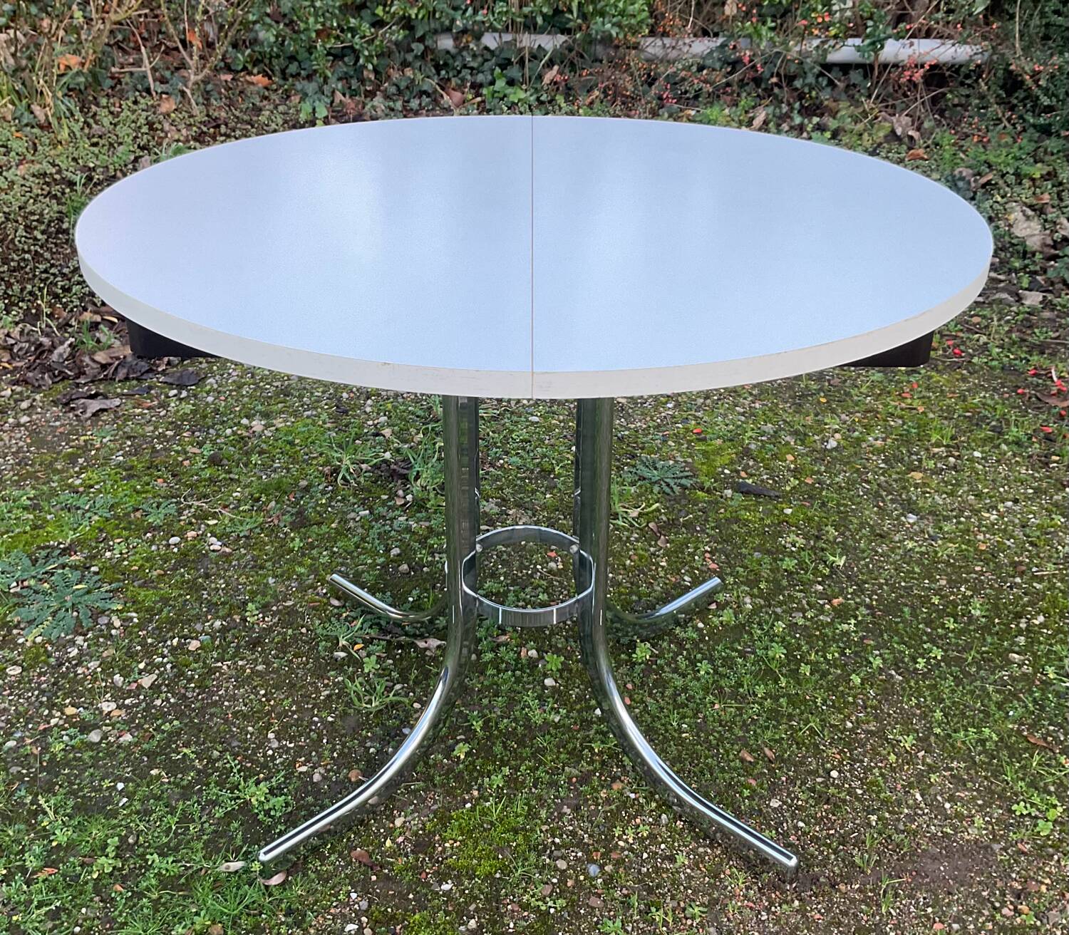 Table à manger extensible des années 70