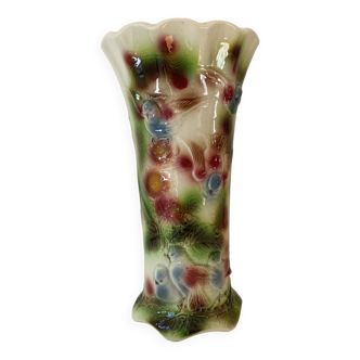 Saint-Clément Vintage Bird Decor Vase