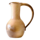 Large artisanal carafe in matte stoneware