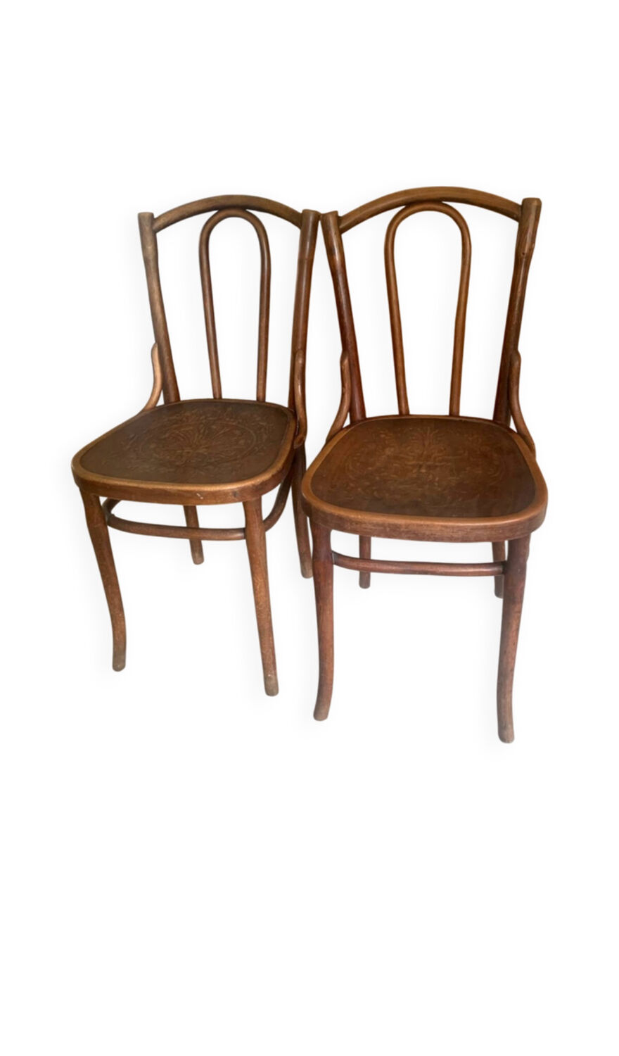 2 chaises bistrots Jacob & Josef Kohn