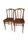 2 chaises bistrots Jacob & Josef Kohn