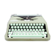 Hermes Baby green lime typewritter revised new ribbon