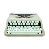 Hermes Baby green lime typewritter revised new ribbon