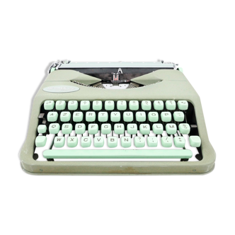 Hermes Baby green lime typewritter revised new ribbon
