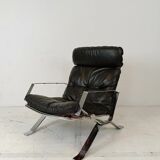 Fauteuil lounge style années 50 pour Airborne International, Belgique