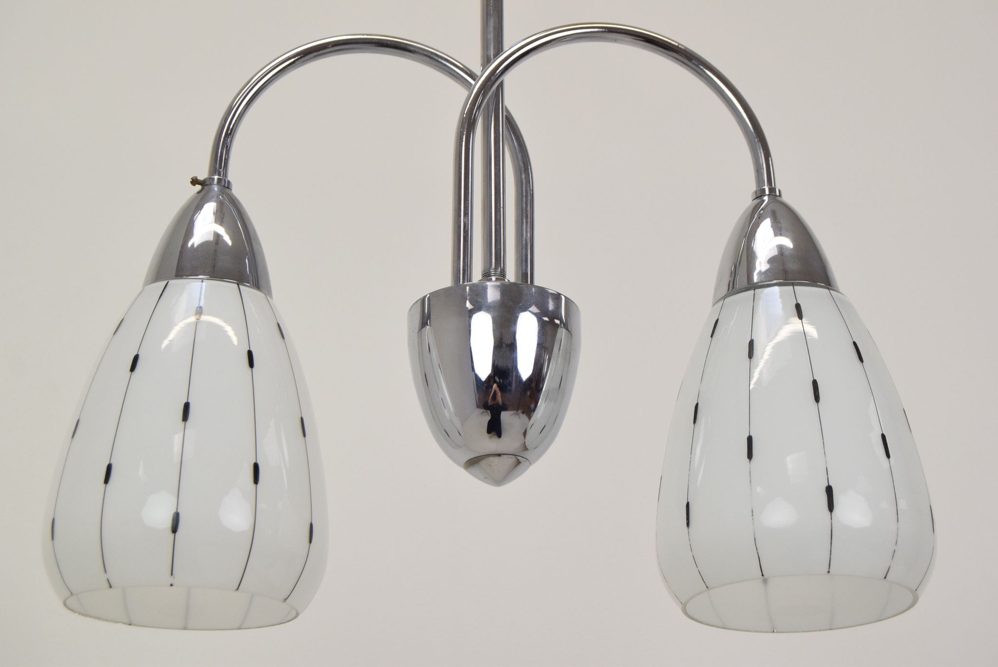 Lustre du milieu du siècle Instala Decin, années 1960