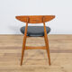 Chaises de salle à manger danoises ch33 du milieu du siècle par Hans J. Wegner pour Carl Hansen & Son