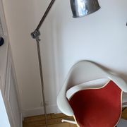 Large workshop floor lamp, articulated manufacture SANFIL J.L. PARIS circa 1945
