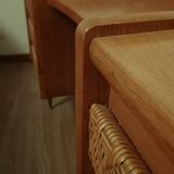 Coiffeuse à tryptique