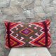Housse de coussin marocaine vintage berbère en laine