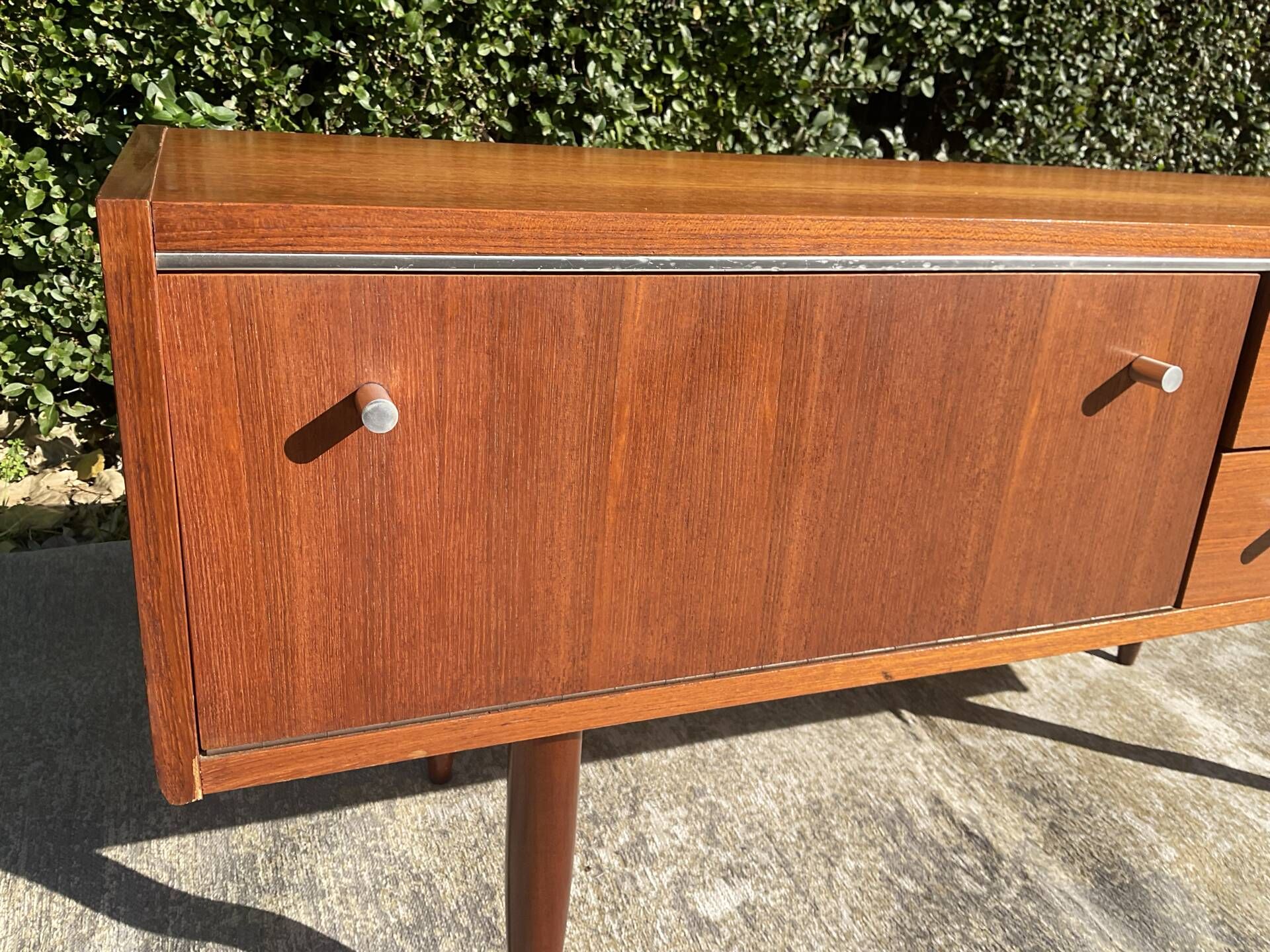 Scandinavian teak TV unit