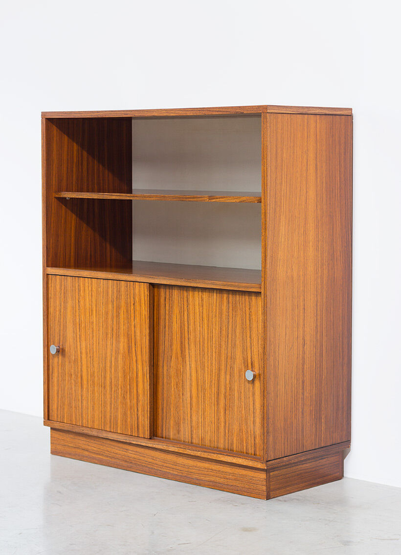 Alfred Hendrickx Belform cabinet wood Zebrano 1960
