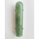 Impressive Hammered Green "Graniglia" Murano Glass Wall Sconces Set of 4 by