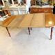 Table 6 feet Louis Philippe with 3 walnut extensions of the 19th siecle