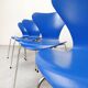 4 chaises papillon d'Arne Jacobsen pour Fritz Hansen