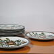 Dessert plates Boch La Louvière 1970.