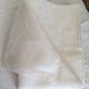Old linen tablecloth