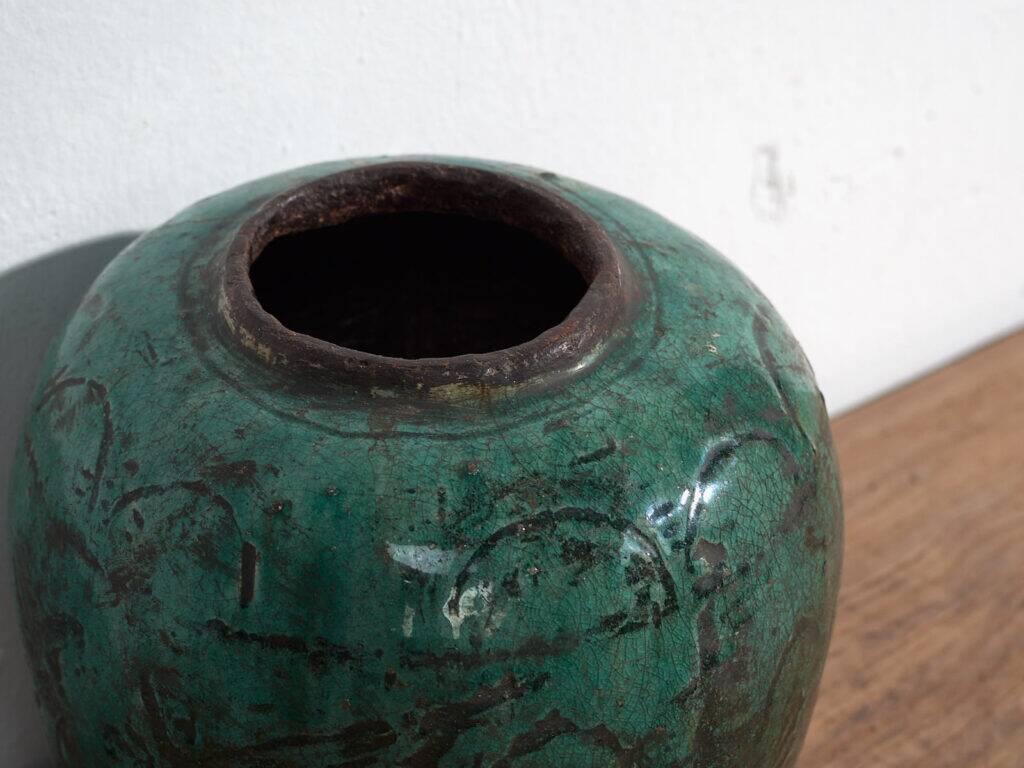 Ancient oriental vase in wabi sabi style (c.1820) #39