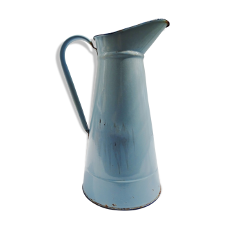 Sky blue enamelled iron bro