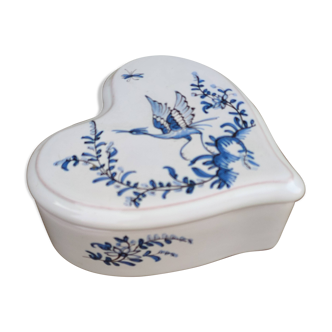 Moustiers ceramic jewelry box