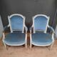 Pair of armchairs Louis XVI