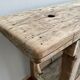 Old wooden workbench