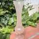 Vintage powder pink vase