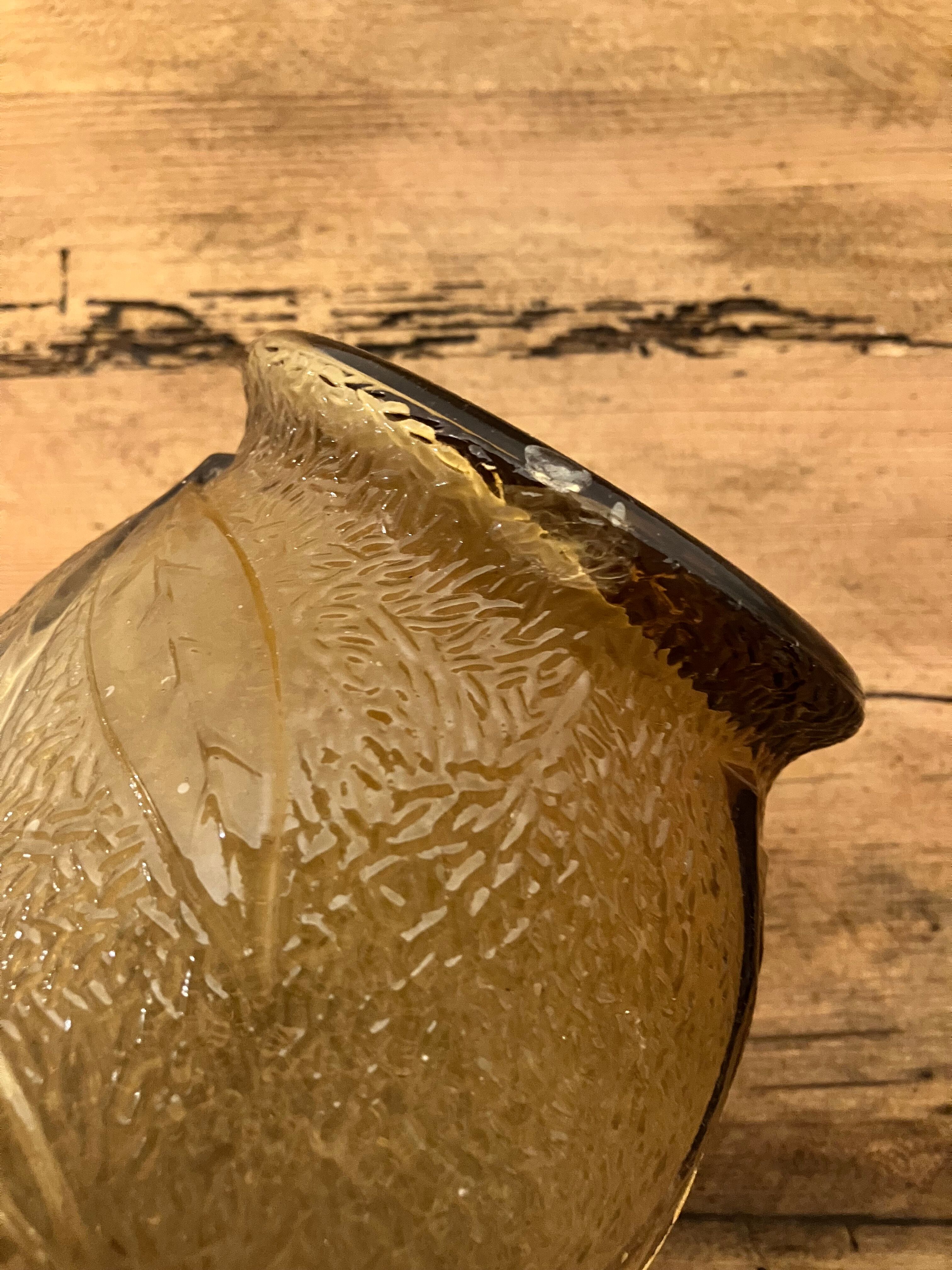 Moulded glass vase "Contantin Paris"