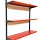 Tomado Holland vintage wall support black steel orange from the 1970s