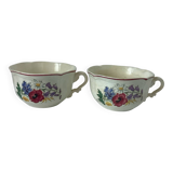 Set of 2 Sarreguemines cups - Agreste model