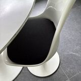 vintage Saarinen Knoll 4x chairs and table Tulip set