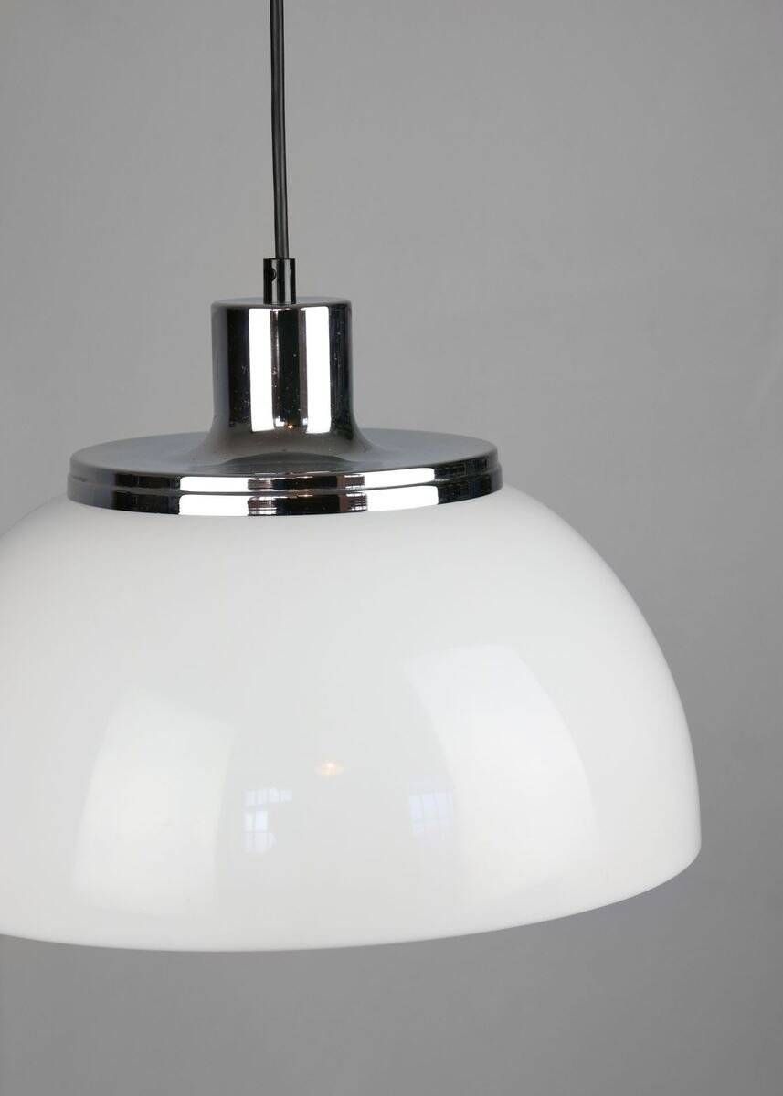 Set of 2 Vintage Faro lamps by Luigi Massoni from Guzzini & Meblo, 1960s