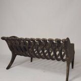 Fireplace basket / Cast iron log holder