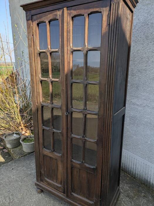 Parisian glass cabinet