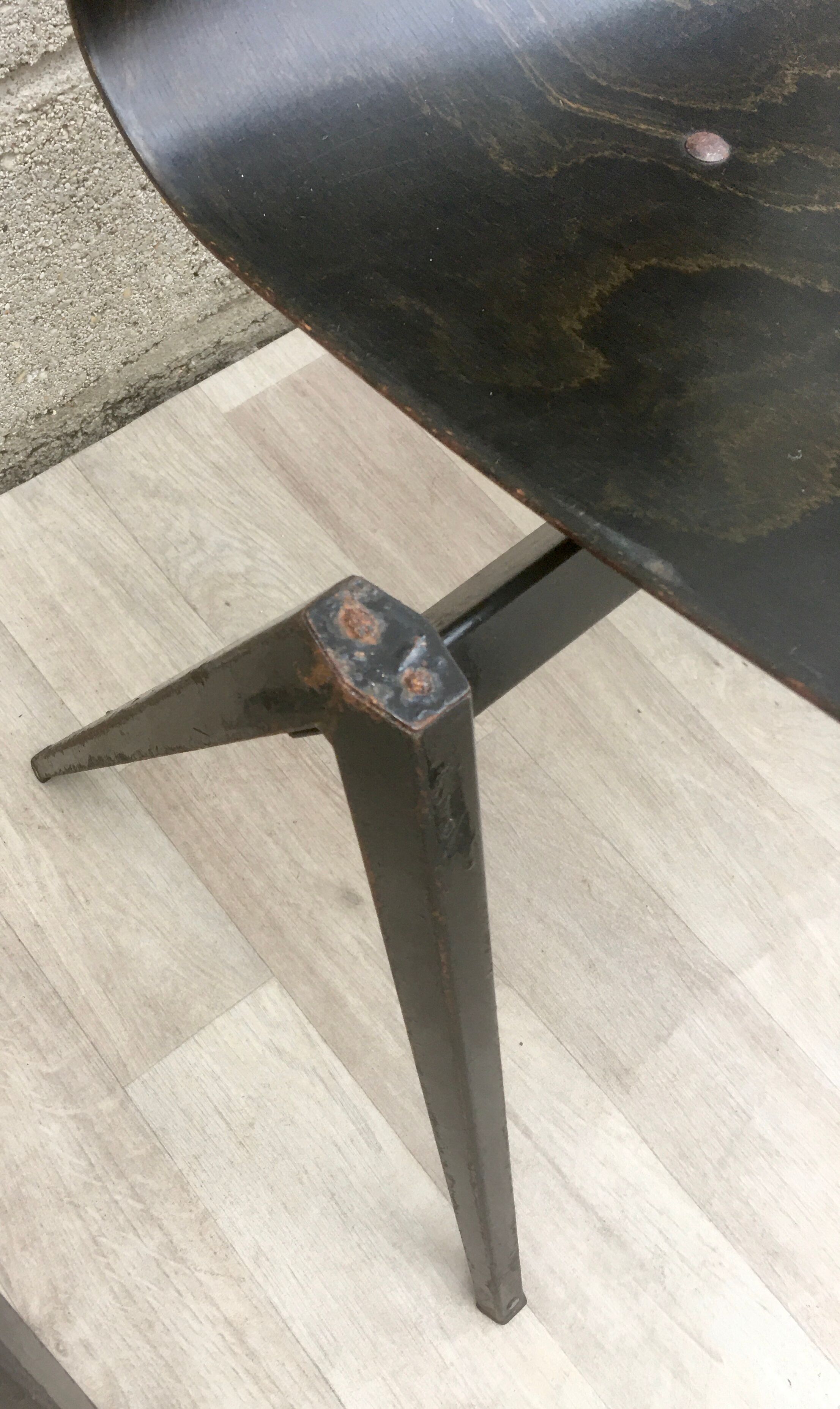 Set of 6 Dutch design and vintage chairs S22