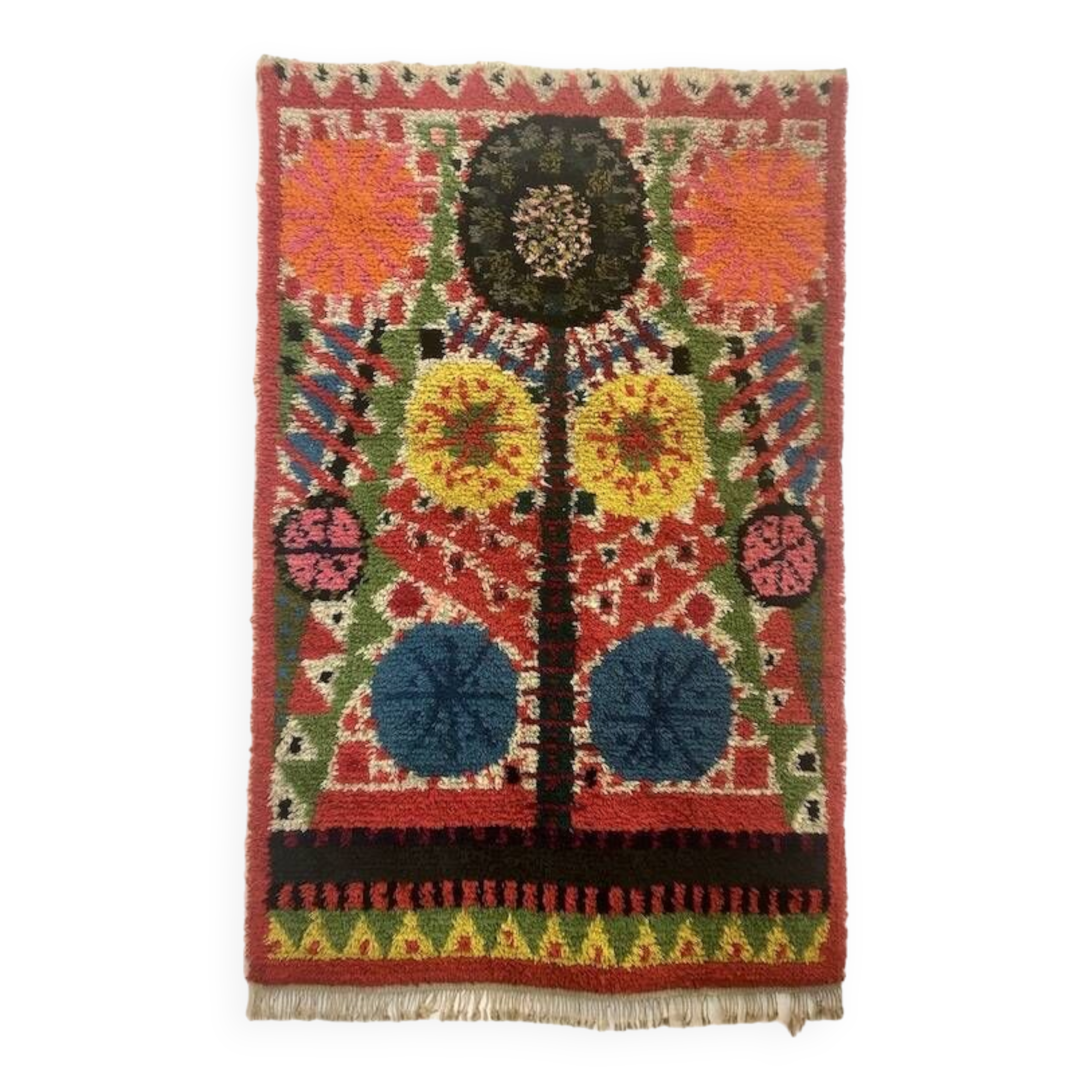 1960s Swedish wool rug