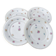 4 porcelain plates Valerysthal
