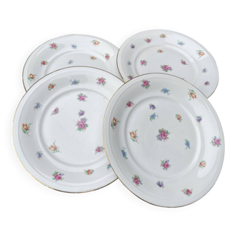 4 porcelain plates Valerysthal