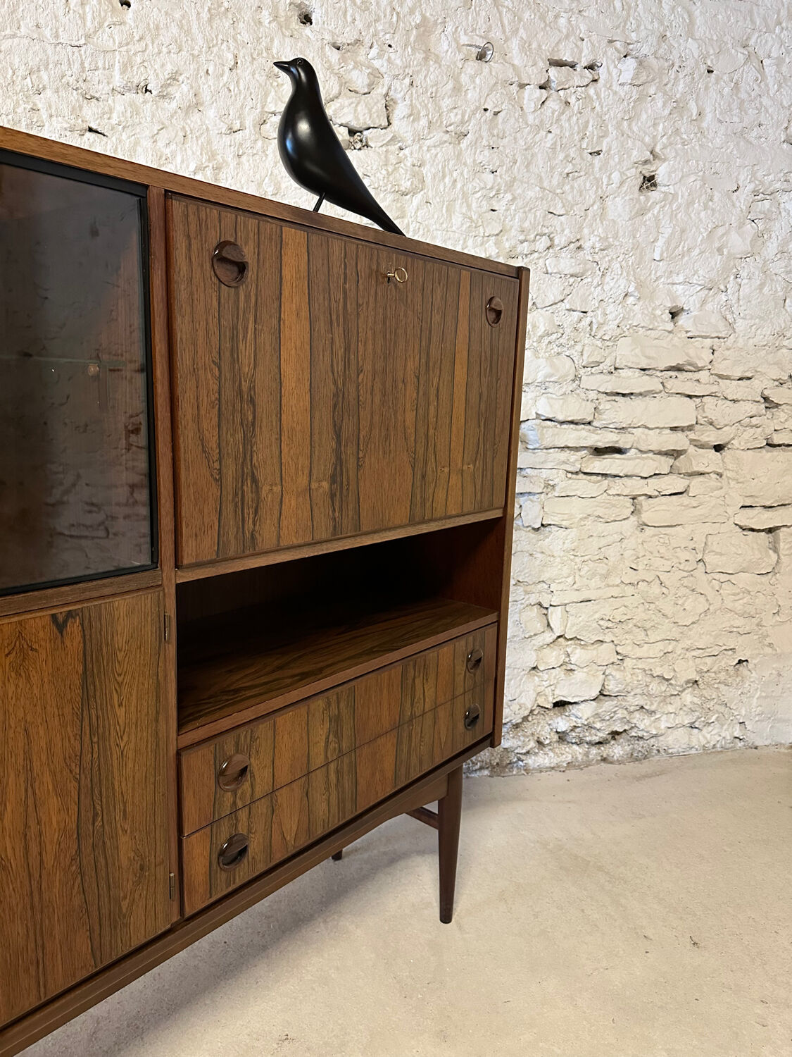 Scandinavian rosewood sideboard