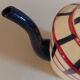 Earthenware teapot hbcm Hyppolite Baker Creil Montereau model Bearn