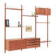 3-bay Cado wall unit by Poul Cadovius