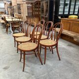 Suite of 6 bistro chairs