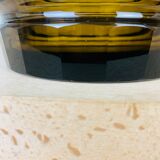 Daum Nancy Art Deco vase 1930 Lorraine cross smoked glass