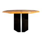 Elm burl table by Jean-Claude Mahey